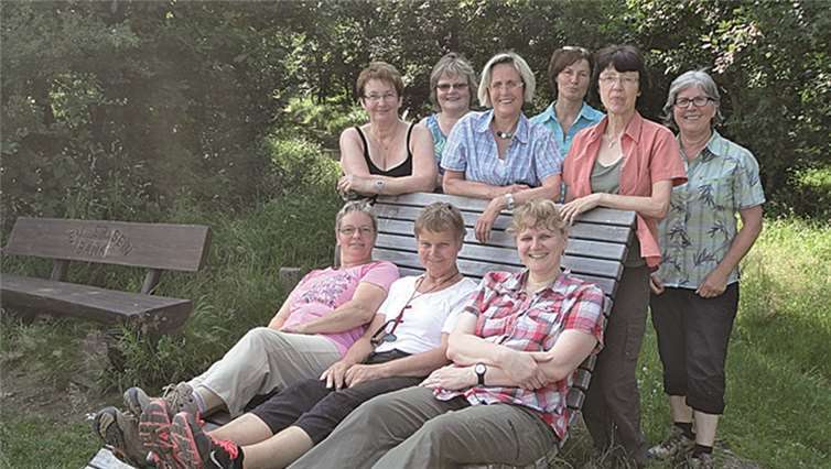 Die Wanderpausen wurden ausgiebig genossen.privat