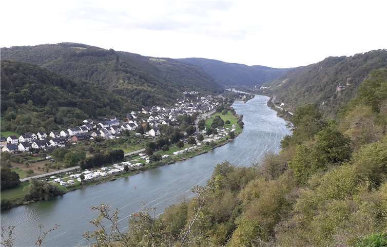 Die Wanderung am Hatzenporter Laysteig hielt einige schöne Ausblicke auf die Mosel bereit. Foto: privat