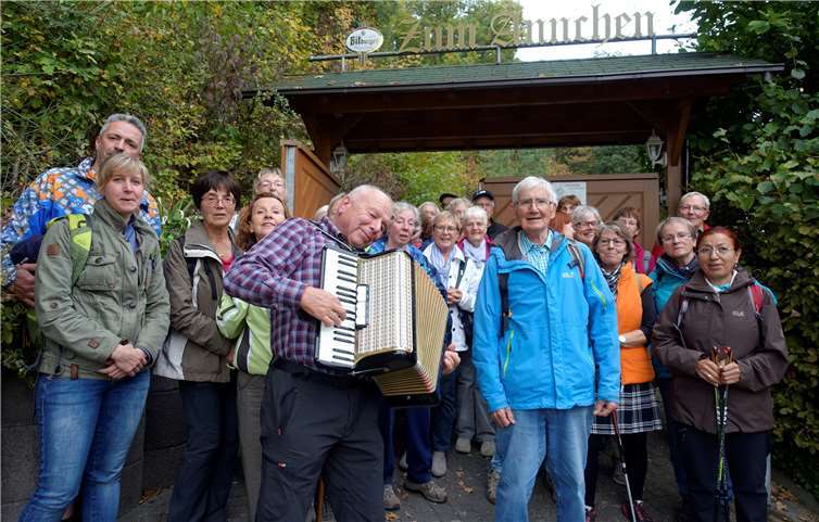 Die Wanderung des Sinziger Eifelvereins führte zum Ännchen.Eifelverein