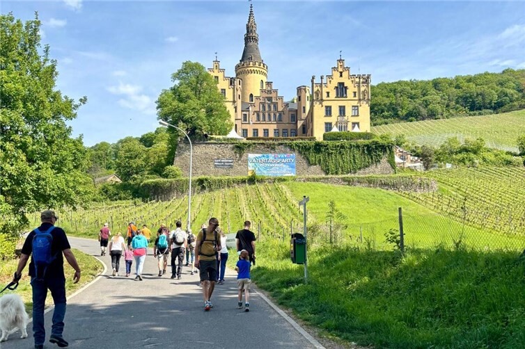 Die Wanderung führte von Bad Hönningen bis nach Leubsdorf.