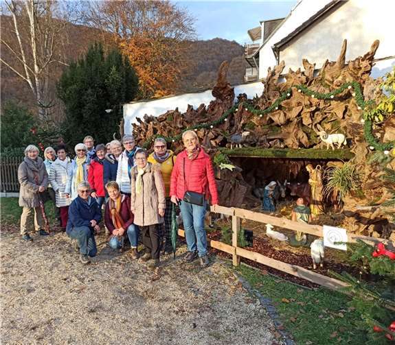 Die Wanderung führte von Hausen über den kleinen Krippenwanderweg nach Waldbreitbach. Foto: privat