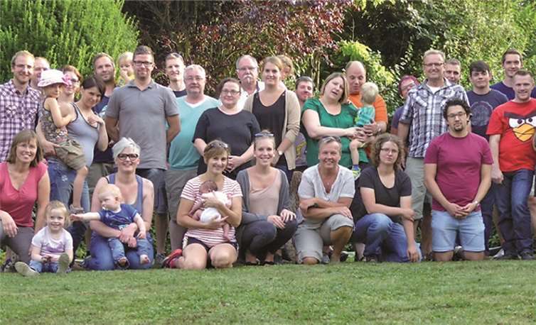 Die Wanderung hat ihren Zweck offensichtlich gut erfüllt. Alle Teilnehmer fühlten sich wohl.Privat