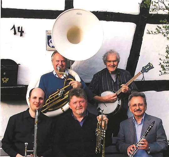 Die „Watchhill Stompers“ gastieren am 3. Dezember im Köllenhof. privat