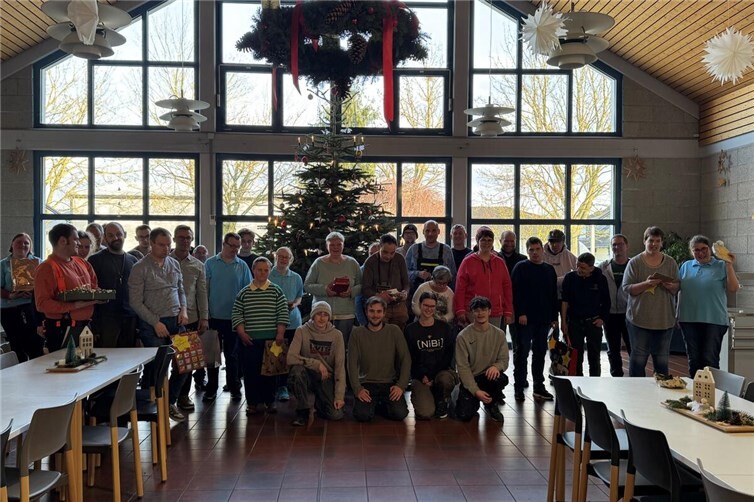 Die Weihnachtsaktion von Niesmann+Bischoff fand in Kooperation mit den Caritas Werkstätten in Polch statt.Fotos: privat