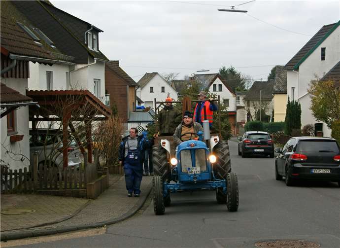 Die Weihnachtsbaumsammelaktion fällt 2021 der Pandemie zum Opfer.