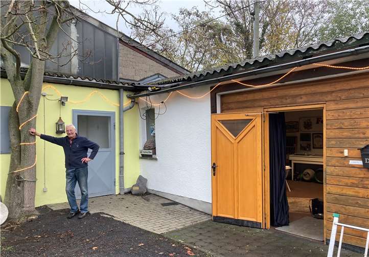 Die Weihnachtsbeleuchtung ist angebracht. Foto: Albertinum
