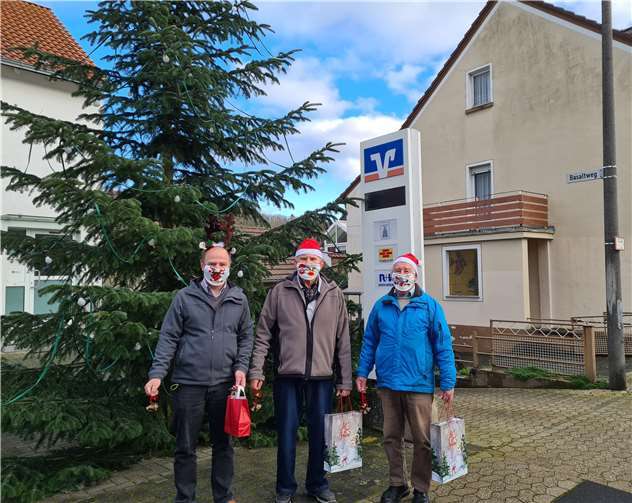 Die Weihnachtswichtel des MGV Loreley Unkelbach.Foto: privat