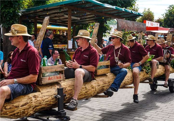 Die Weinbarone sind überzeugt und zeigten, dass Wein der Seele gut tut