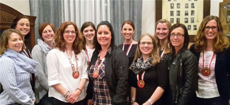 Die Weiser Möhnen wählten einen neuen Vorstand.Privat