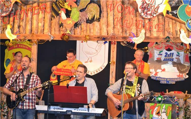 Die Weitersburger Bengelchen (v.l.): Thomas Castor, Thorsten Stamper, Helmut Zirfas.