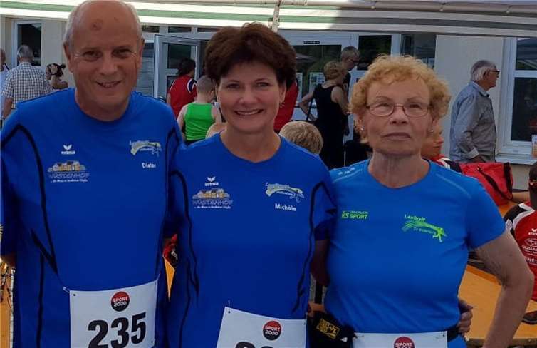 Die Weitersburger Walker waren schnell unterwegs.