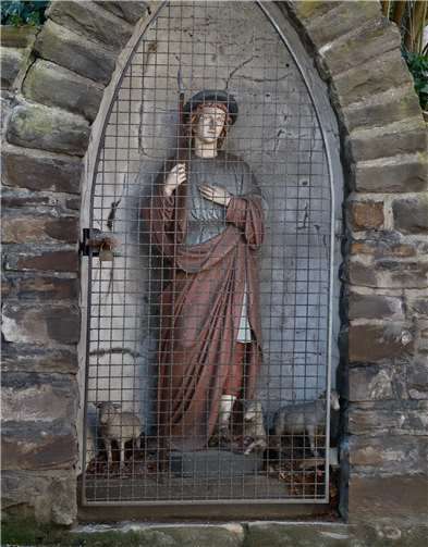 Die Wendelinus-Statue ist der Namensgeber.Foto: privat