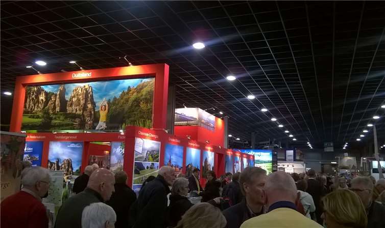 Die Werbegemeinschaft „4x Mosel“ warb auf der größten Niederländischen Reisemesse in Utrecht.Foto: Ferienland Cochem