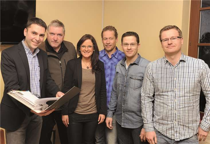Die Werbegemeinschaft Aktivkreis Bad Neuenahr-Ahrweiler (v.li.): der neue Vorsitzende Volker Danko, Gerd Weigl, Marina Manten, Jörg Schäfer, Patrick Küpper und Matthias Meier.FIX