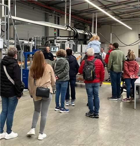Die Werksführungen gaben spannende Einblicke in die Produktion.
