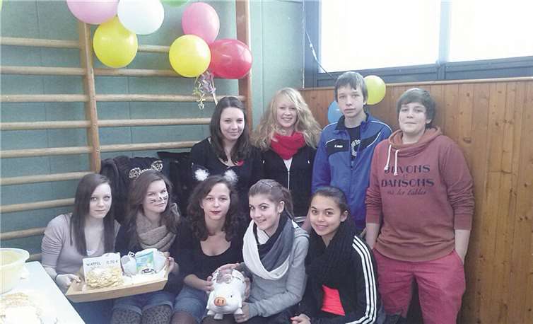 Die Wershofener Firmlinge engagierten sich.Privat