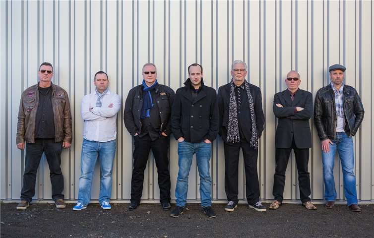 Die Westernhagen Cover-Band „Ganz & Gar“. privat