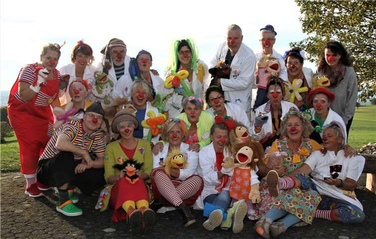 Die Westerwälder Clowndoktoren haben Text und Videos vorbereitet, damit jeder sich ein bisschen Mut nach Hause holen kann. Foto: Westerwälder Clowndoktoren