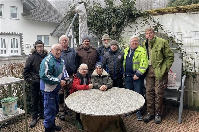 Die Westerwälder Vogelfreunde aus Wirges trafen sich zum Arbeitseinsatz in Freilingen. Foto: Westerwälder Vogelfreunde Wirges e.V.