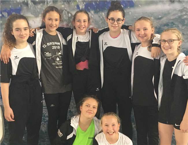 Die Wettkampfmannschaft des TuSMontabaur empfand das echte Wir-Gefühl bei der integrativen Schwimmveranstaltung in Remscheid. Foto: privat