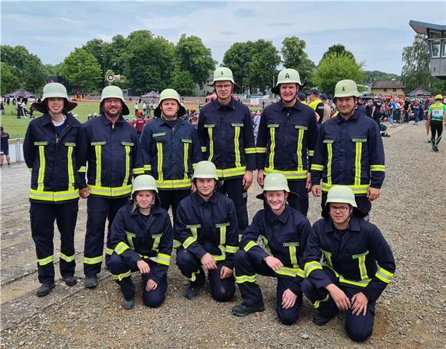 Die Wettkampftruppe aus Krümmel-Sessenhausen. Foto: privat