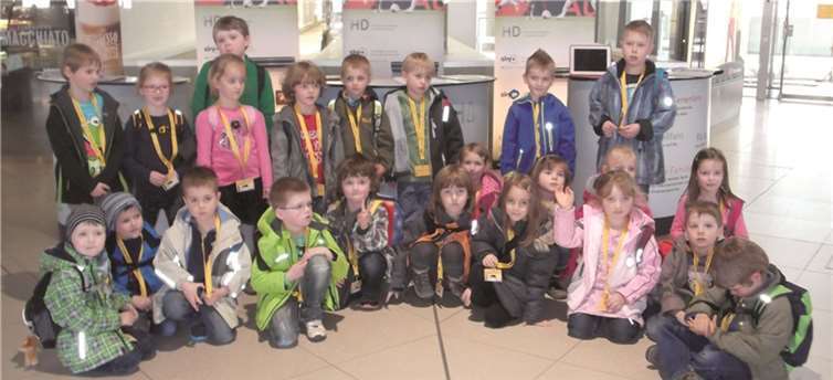 Die Wibbelstätz-Vorschüler am Flughafen Köln/Bonn: Ein spannender Tag mit vielen neuen Eindrücken.privat