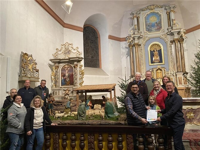 Die Willibrord-Krippe ist ein Gemeinschaftsprojekt von Kirche in Bad Neuenahr e.V. und dem Bürgerverein Beul St. Willibrord e.V.  Foto: privat