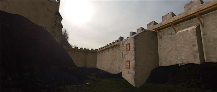 Die Winneburg ist im 3D-Modell erlebbar. Quelle: Tourist-Information Ferienland Cochem