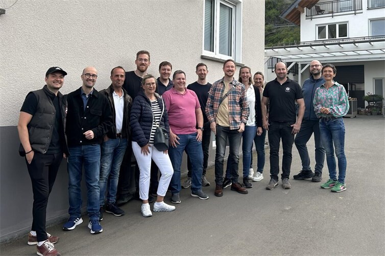 Die Wirtschaftsjunioren Rhein-Ahr besuchten das Sektwerk Wollersheim.
