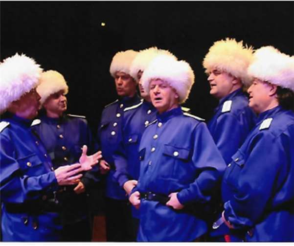 Die Wolga Kosaken präsentieren ein ausgewähltes Programm aus dem reichen Schatz russischer Lieder. Foto: privat