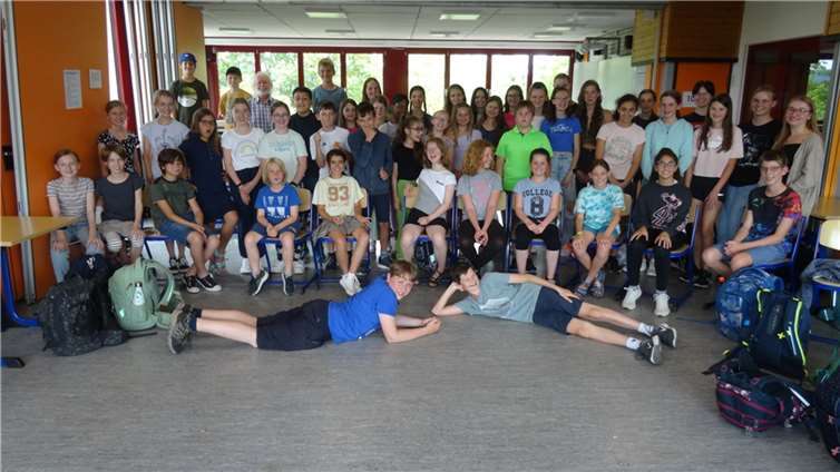 Die Wucherer des Schuljahres 2022/23.  Foto: privat