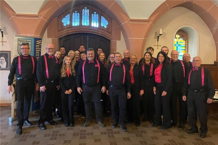 Die Wülfersberger Blasmusik Gladbach bringt alle Generationen zum Mitsingen.Foto: privat