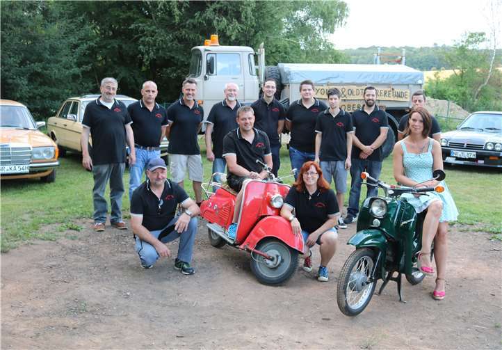 Die Young- und Oldtimerfreunde aus Oberdreis freuen sich auf das Event. Ulrike Puderbach
