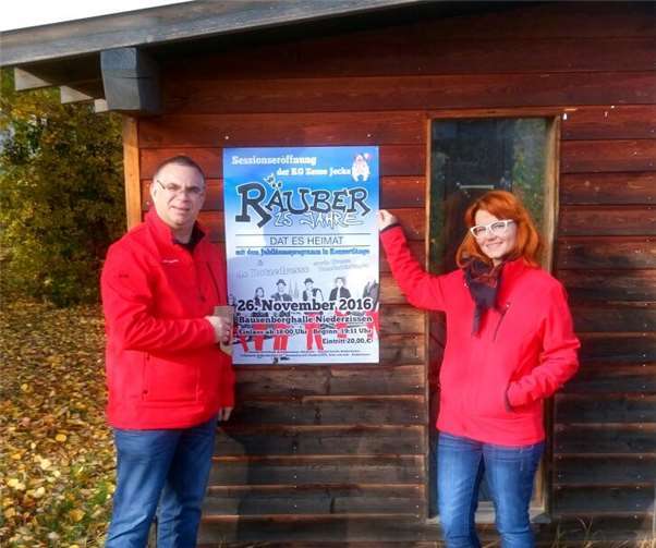 Die "Zesse Jecke" erhoffen sich eine "volle Hütte".