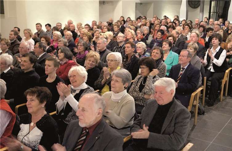 Die Zuhörer des Neujahrkonzertes in Cochem waren vom hohen musikalischen Niveau der Künstler schlicht begeistert.