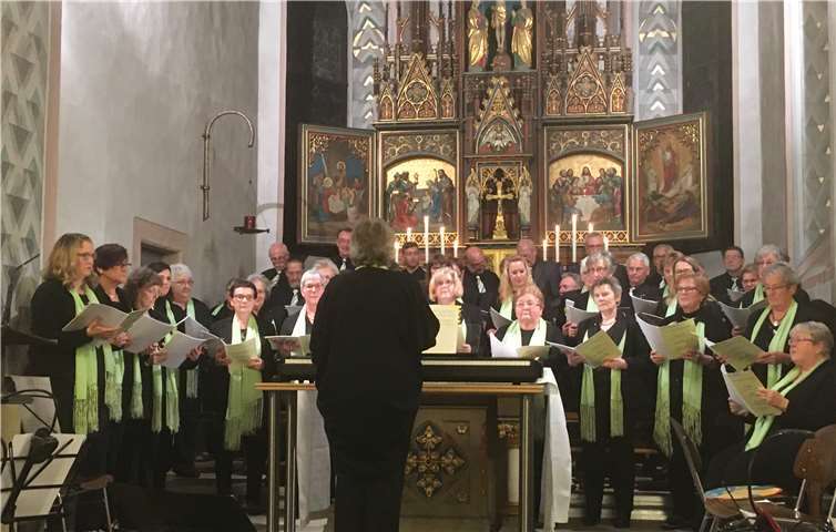 Die Zuhörer spendeten lang anhaltenden Beifall.Foto: privat