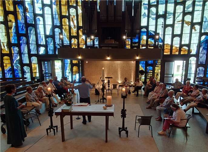 Die Zukunft der Heilig Kreuz-Kirche in Neuwied stand im Mittelpunkt der diesjährigen Gemeindeversammlung.  Foto: Offene Gemeinde Heilig Kreuz