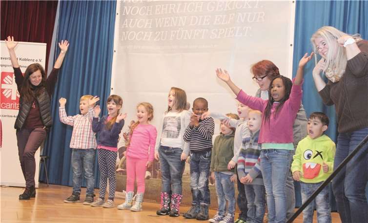 Die Zukunftsmusiker der Kita Mittelweiden begeisterten mit ihren Gesangstalenten. Privat