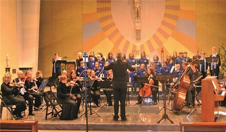 Die Zuschauer waren begeistert vom Konzert des Kammerchores INCANTARE. privat