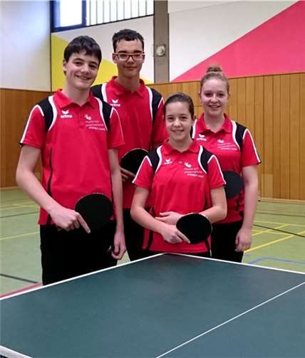 Die Zweite Jugend: Nick Molitor, Peter Neihs, Isabel Adams, Theresa Adams (v.l.).