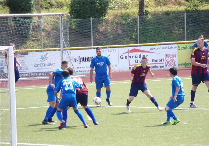 Die Zweite im Spiel gegen Westum.Quelle: SG Bad Breisig