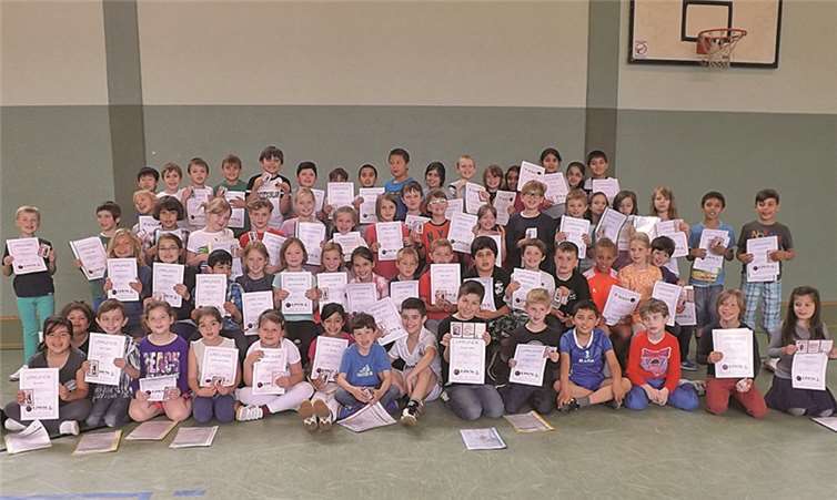 Die Zweitklässler der GS Bad Neuenahr wissen nun, wie sie sich behaupten können.privat