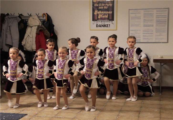 Die Zwergenmariechen zeigten ihr Können.