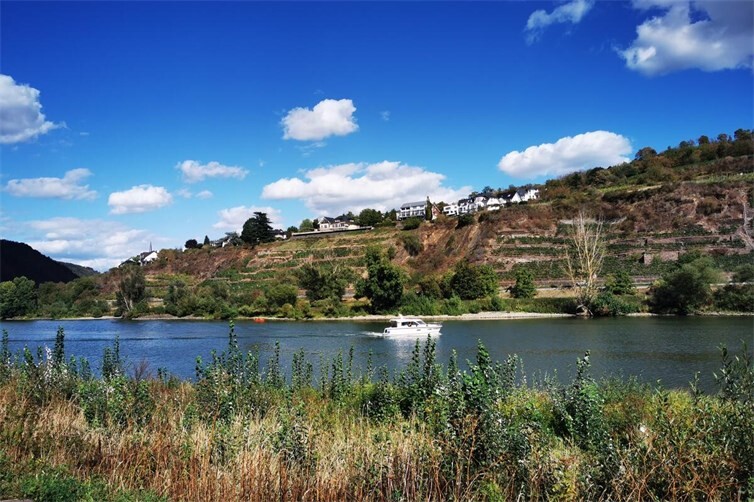Die abwechslungsreiche Strecke führte entlang von Rhein und Mosel. 