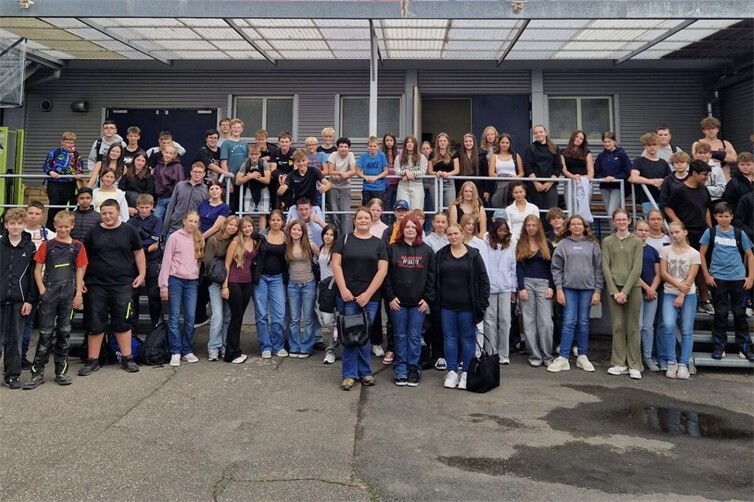 Die achten Klassen der Hocheifel Realschule plus 