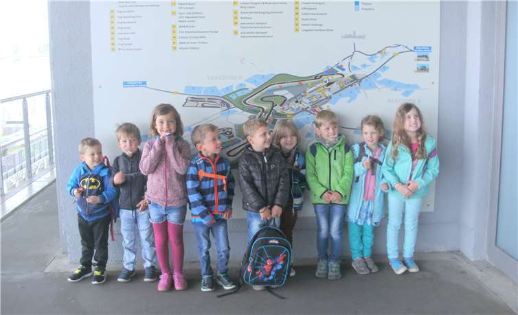 Die älteren Kinder der Kita verbrachten einen tollen Tag am Nürburgring.privat