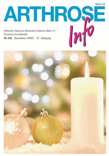 Die aktuelle Ausgabe des Ratgebers „Arthrose-Info“.Foto: privat
