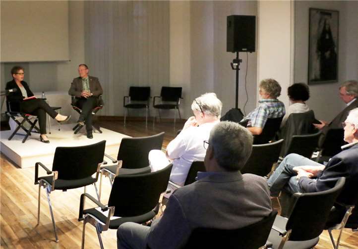 Die allgemeinmedizinische Versorgung auf dem Land war Thema: Dr. Tanja Machalet und Dr. Günther Matheis im Gespräch. Privat