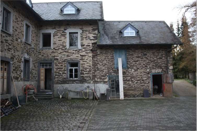 Die alte Mühle vorher.