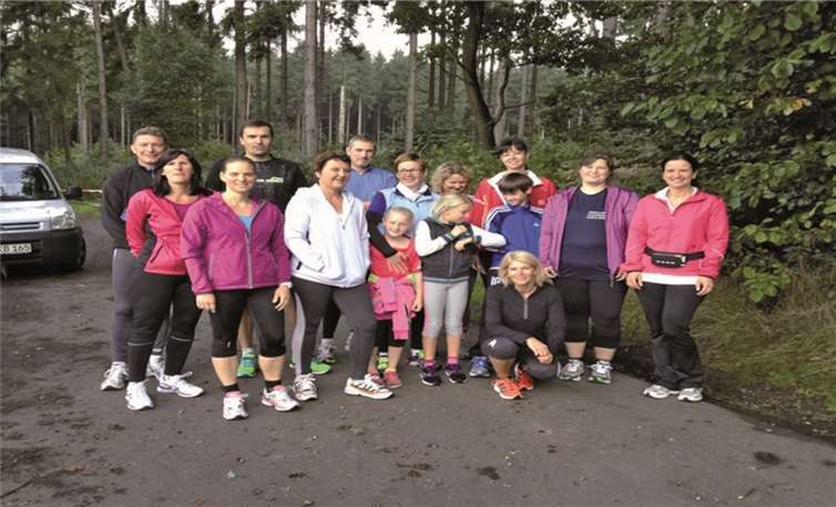Die ambitionierten Läufer folgten dem Aufruf der TSG Urbach/Dernbach zum Laufseminar.privat